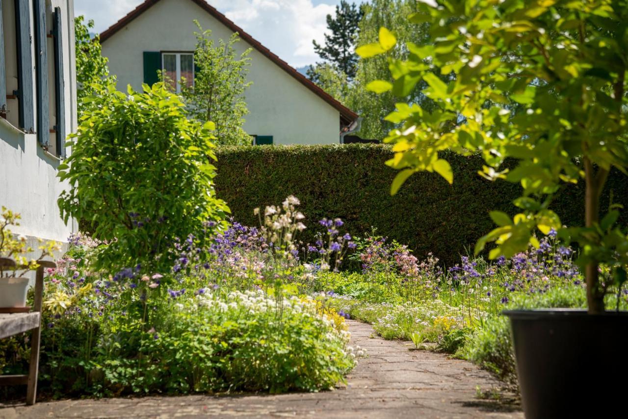 Landhauswohnung Mit Wildromantischem Garten Fussen Ngoại thất bức ảnh